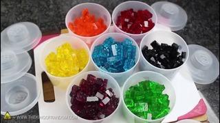 Как сделать мармеладные конфеты в форме LEGO