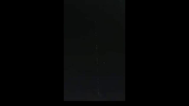 Спутники Илона Маска заметили в небе над Узбекистаном