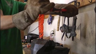 Как сделать нож из стального троса