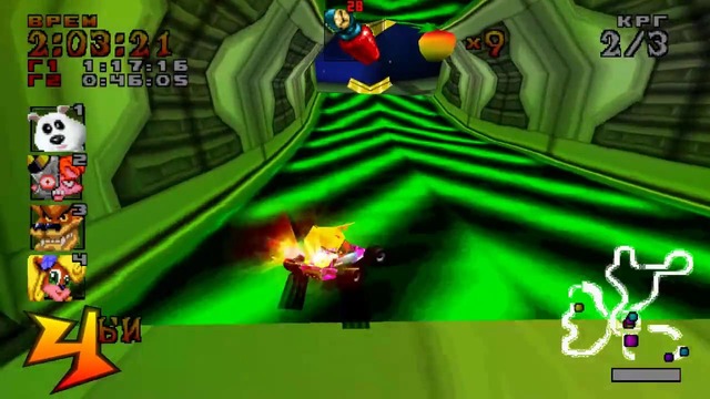 Прохождение PS1: Crash Team Racing – 4 серия