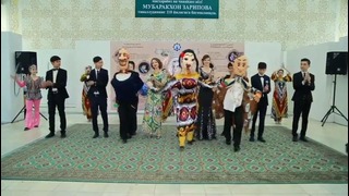 Закрытие выставки посвящённой 110летию заслуженной артистки Узбекистана Муборак-ая