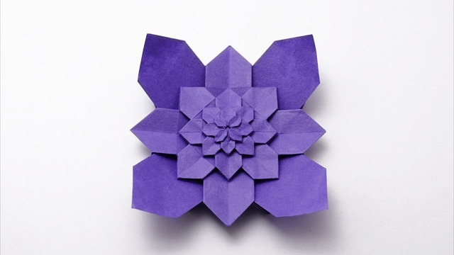 Origami Hydrangea (Shuzo Fujimoto)