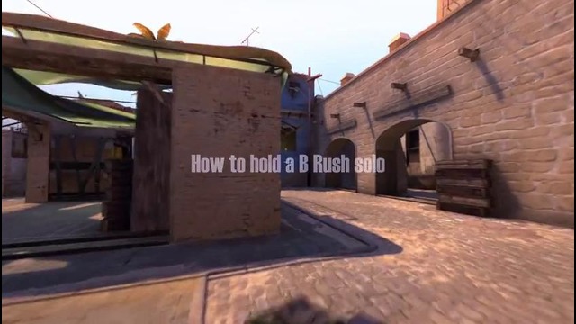 CSGO – How to hold a B Rush solo (Incendiary Ace)