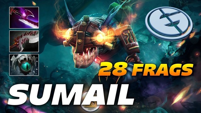 Dota 2 – SUMAIL Slark – 28 Frags