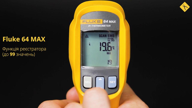 Нфрачервоні пірометри Fluke 62 MAX та Fluke 64 MAX