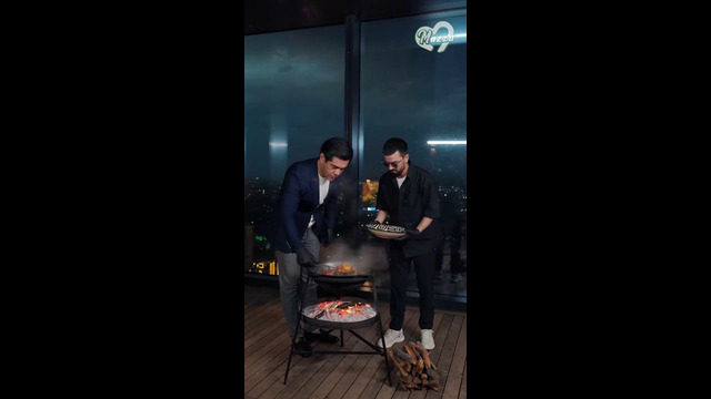 Murod Nazarov | Mazza.World 48-qavatda tayyorlangan taom