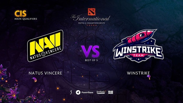 DOTA2: The International 2019 – Natus Vincere vs Winstrike (Game 1, Play-off)