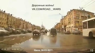 Новая подборка ДТП и аварий от «Дорожные войны» за 31.03.2017