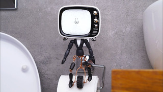 Skibidi toilet TV Man in my toilet