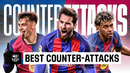 Los MEJORES CONTRAATAQUES del FC Barcelona en LALIGA