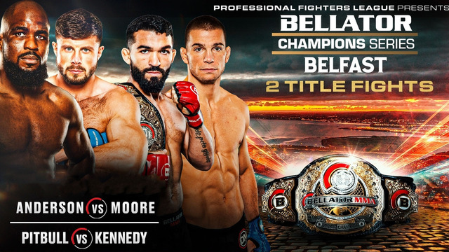 Bellator Champions Series 1: Anderson vs. Moore (ОСНОВНОЙ КАРД) Кори Андерсон – Карл Мур