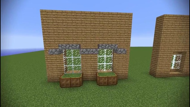 Украшаем дом в Minecraft! #3 Окна