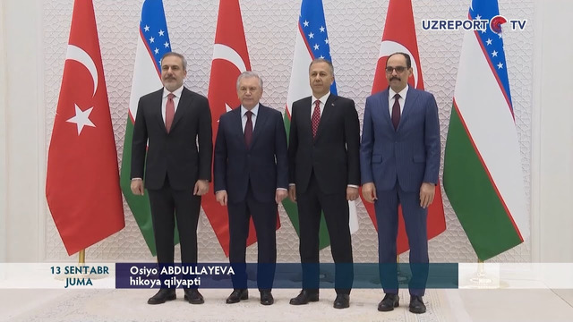 Prezident Turkiya delegatsiyasini qabul qildi