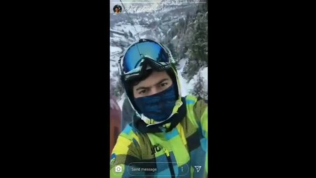 Опубликовано видео, снятое за несколько минут до трагедии в Белдерсае