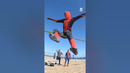 Slacklining At The Beach & More | Big Air