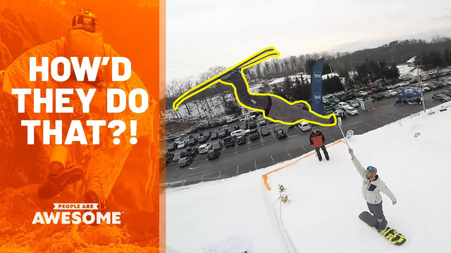 Extreme Ski Flips & More | How’d They Do That
