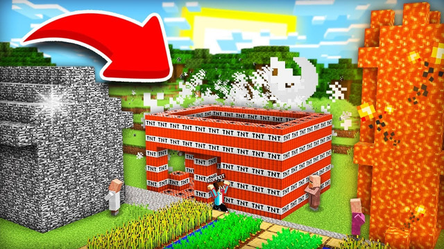 КТО ЗАСТАВИЛ ЖИТЕЛЕЙ РАЗРУШИТЬ ДЕРЕВНЮ В МАЙНКРАФТ | Компот Minecraft