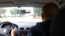 Успел среагировать)