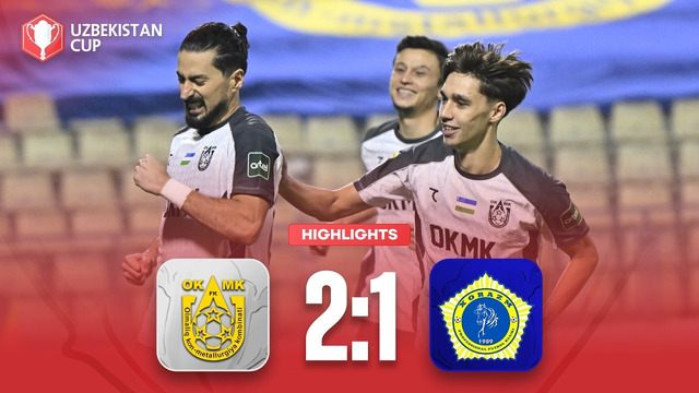 O’zbekiston kubogi 1/8 final. OKMK – Xorazm bahsida kiritilgan gollar va xavfli vaziyatlar