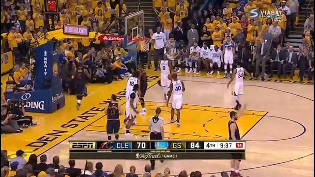 NBA Finals 2016: Golden State Warriors vs Cleveland Cavaliers | 1 Игра (2-я Часть)