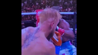 Jake Paul almost gets knocked out by Tyron woodley