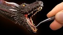 Скульптура дракона Дрогона из Игры Престолов
