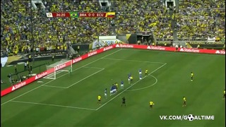Бразилия – Эквадор | Кубок Америки 2016 | Обзор матча
