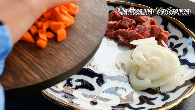 Жареный Суп! Вкусный сытный наваристый Узбекский Казан Суп