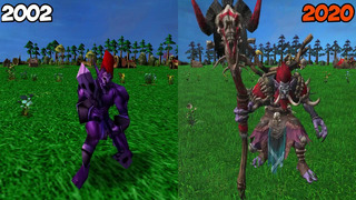 Warcraft III Reforged – Neutral Units (Forest Creeps Female Satyr) Part 1 Comparison (2002 VS 2020)
