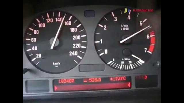 BMW 760Li кладет стрелку спидометра за 24 секунды