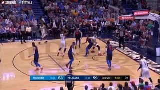 NBA 2018: Oklahoma City Thunder vs New Orleans Pelicans | NBA Season 2017-18