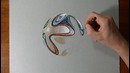 Рисование реалистичного мяча Бразука / Drawing realistic ball Brazuka