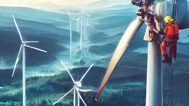 Ремонт ветровых турбин: почему это одна из самых сложных и рискованных работ в мире