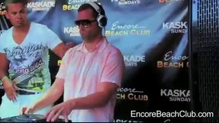 Kaskade, DJ Chuckie, Afrojack- 3-WAY DJ SET at Encore Beach Club. [HD