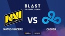 Natus Vincere vs Cloud9, overpass, BLAST Pro Series Lisbon 2018