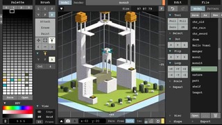 MagicaVoxel 0.98: Brush and Edit