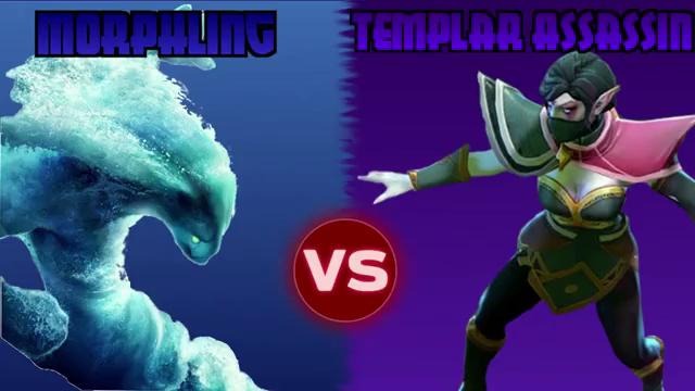 Dota 2 Battle – Morphling vs Templar Assassin