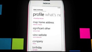Nokia Lumia 710 – People and Messaging
