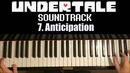 Undertale OST – 7. Anticipation (Piano Cover by Amosdoll)
