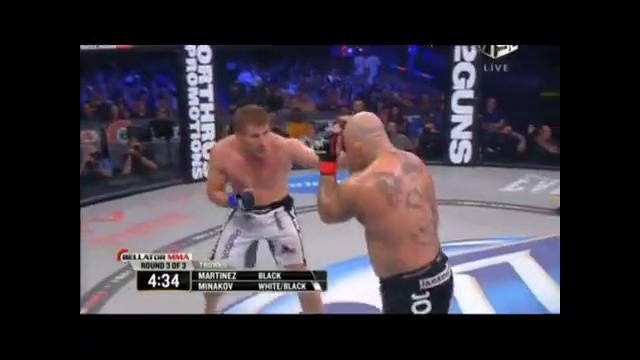 Виталий Минаков vs Райн Мартинез (Bellator 97)