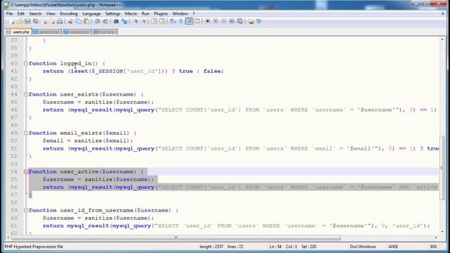 PHP Tutorials- Register & Login (Part 14)- Email Activation (Part 1)