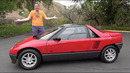 Autozam AZ-1 – это причудливая, малюсенькая, и на удивление весёлая спортивная машина