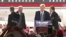 Дональд Трамп перепугался во время своего выступления