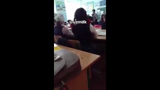В Узбекистане учительница избила учеников младших классов (Часть 2-я)