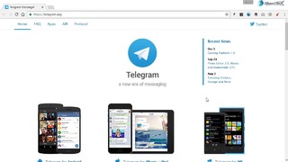 Windows 10 Мессенджер Telegram 17-часть