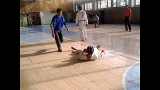Knockout Muhammadaziz Abdullayev Taekwondo ITF 2010