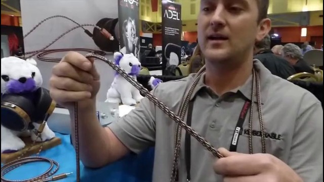 CanJam at RMAF 2015 Axios Headphone Cables by Kimber