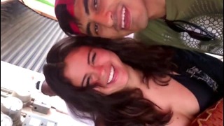Selena Gomez With A Fan In Sayulita, Nayarit, Mexico