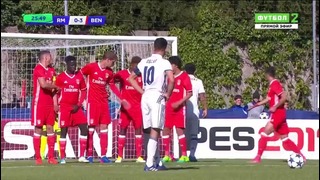 Реал Мадрид U19 – Бенфика U19 | Юношеская лига УЕФА | 1/2 финала | Обзор матча