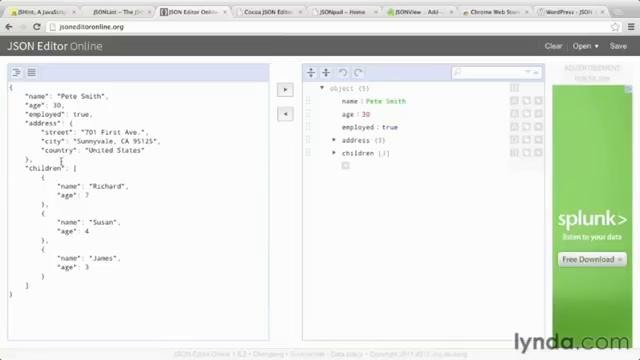 4 Использование инструментов для JavaScript и JSON
